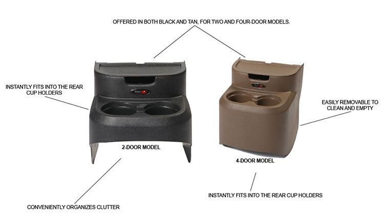 Rugged Ridge Rear Seat Organizer